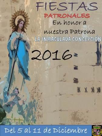 Fiestas patronales en honor a la Inmaculada Concepción 2016 Alcaudete de la Jara